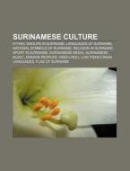 Surinamese Culture: Michiel Van Kempen, di Books Llc edito da Books LLC, Wiki Series