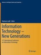 Information Technology - New Generations edito da Springer International Publishing