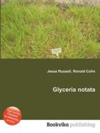 Glyceria Notata edito da Book On Demand Ltd.