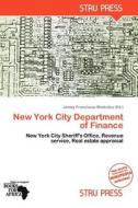 New York City Department of Finance edito da Strupress