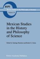 Mexican Studies in the History and Philosophy of Science edito da Springer Netherlands