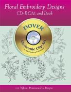 Floral Embroidery Designs di Dover edito da Dover Publications Inc.