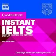 Instant Ielts Audio Cd di Guy Brook-Hart edito da Cambridge University Press
