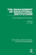 The Management Of Educational Institutions edito da Taylor & Francis Ltd