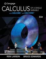 Calculus of a Single Variable di Ron Larson, Bruce H. Edwards edito da BROOKS COLE PUB CO