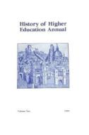 History Of Higher Education Annual: 1990 edito da Transaction Publishers