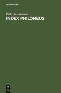 Index Philoneus di Günter Mayer edito da De Gruyter