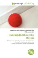 Huntingdonshire Ccc Players edito da Alphascript Publishing