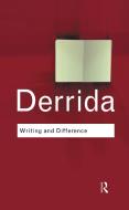 Writing and Difference di Jacques Derrida edito da Taylor & Francis Ltd