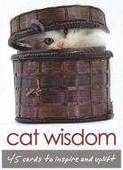Cat Wisdom: 45 Cards to Inspire and Uplift edito da U.S. Games Systems