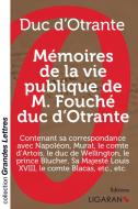 Mémoires de la vie publique de M. Fouché, duc d'Otrante (grands caractères) di Joseph Fouché edito da Ligaran
