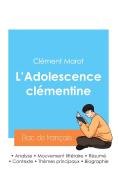 Réussir son Bac de français 2024 : Analyse de L'Adolescence clémentine de Clément Marot di Clément Marot edito da Bac de français