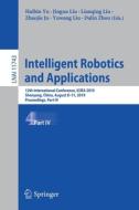 Intelligent Robotics and Applications edito da Springer International Publishing