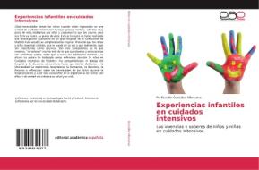 Experiencias infantiles en cuidados intensivos di Purificación González Villanueva edito da EAE