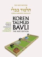Koren Talmud Bavli V3e: Eiruvin, Daf 89a-105a, Noe Color Pb, H/E di Adin Steinsaltz edito da KOREN PUBL