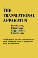 The Translational Apparatus: Structure, Function, Regulation, Evolution di Knud Nierhaus, International Conference on the Translat edito da Plenum Publishing Corporation