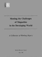 Meeting the Challenges of Megacities in the Developing World:: A Collection of Working Papers di National Research Council, Policy and Global Affairs, Office of International Affairs edito da National Academies Press