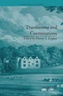 Translations and Continuations di Marijn S. Kaplan edito da Taylor & Francis Ltd
