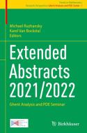 Extended Abstracts 2021/2022 edito da Springer Nature Switzerland