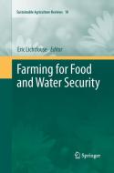 Farming for Food and Water Security edito da Springer Netherlands