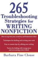 265 Troubleshooting Strategies For Writers di Barbara Fine Clouse edito da Mcgraw-hill Education - Europe