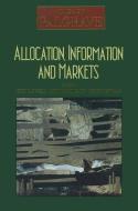 Allocation, Information and Markets di John Eatwell edito da Palgrave Macmillan