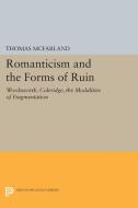Romanticism and the Forms of Ruin di Thomas Mcfarland edito da Princeton University Press