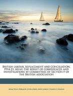British Labour, Replacement And Conciliation, 1914-21; Being The Result Of Conferences And Investigations By Committees Of Section F Of The British As di Adam Willis Kirkaldy, Lynda Grier, Annie Ashley edito da Nabu Press