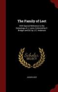 The Family Of Leet di Joseph Leet edito da Andesite Press