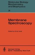 Membrane Spectroscopy edito da Springer Berlin Heidelberg