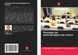 Processo de aprendizagem do ensino di Subarayan Kulandaivel Panneerselvam edito da Edições Nosso Conhecimento
