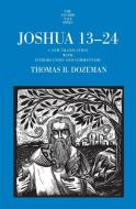Joshua 13-24 di Thomas B. Dozeman edito da Yale University Press