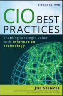 CIO Best Practices 2e (SAS) di Stenzel, Hugos, Hujsak edito da John Wiley & Sons