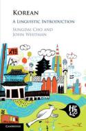 Korean di Sungdai Cho, John Whitman edito da Cambridge University Press