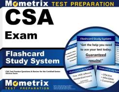 CSA Exam Flashcard Study System: CSA Test Practice Questions and Review for the Certified Senior Advisor Exam di CSA Exam Secrets Test Prep Team edito da Mometrix Media LLC