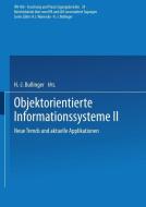Objektorientierte Informationssysteme II edito da Springer Berlin Heidelberg