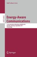 Energy-Aware Communications edito da Springer-Verlag GmbH