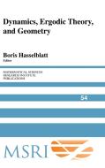 Dynamics, Ergodic Theory and Geometry edito da Cambridge University Press