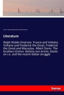 Literature di Herman F. Grimm, Sarah Holland Adams, Herman Friedrich Grimm edito da hansebooks