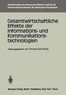 Gesamtwirtschaftliche Effekte der Informations- und Kommunikationstechnologien edito da Springer Berlin Heidelberg