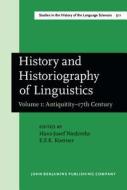 History And Historiography Of Linguistics edito da John Benjamins Publishing Co