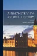 A Bird's-eye View of Irish History di Charles Gavan Duffy edito da LEGARE STREET PR