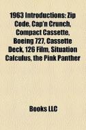 1963 Introductions: Zip Code, Cap'n Crun di Books Llc edito da Books LLC, Wiki Series