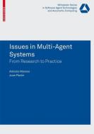 Issues in Multi-Agent Systems edito da Springer Basel AG