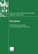 Korruption edito da Deutscher Universitätsverlag