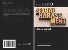 Acoso sexual di Shaik Shamshuddin edito da Ediciones Nuestro Conocimiento