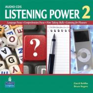 Listening Power 2 Audio Cd di David Bohlke, Bruce Rogers edito da Pearson Education (us)