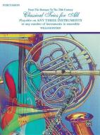 Classical Trios for All (from the Baroque to the 20th Century): Percussion di VARIOUS edito da ALFRED PUBN