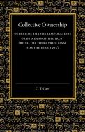Collective Ownership di C. T. Carr edito da Cambridge University Press