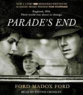 Parade's End di Ford Madox Ford edito da Simon & Schuster Audio